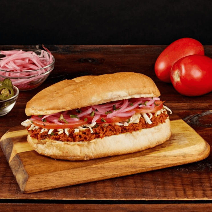 Torta de Cochinita Pibil