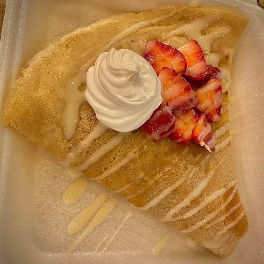 Fresas o Durazno con Crema 2x1