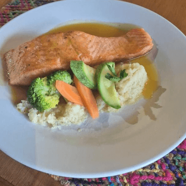 Salmon a la naranja