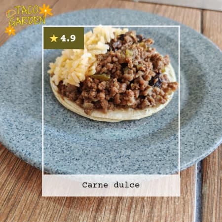 Taco de Carne Dulce