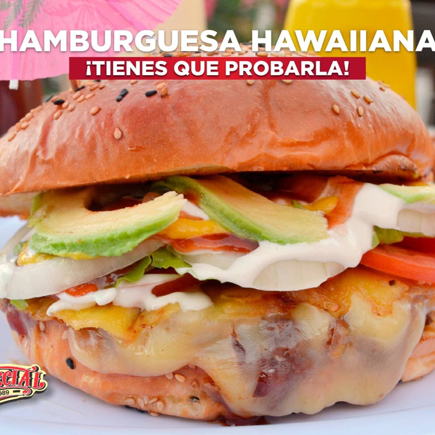 Hamburguesa Hawaiana