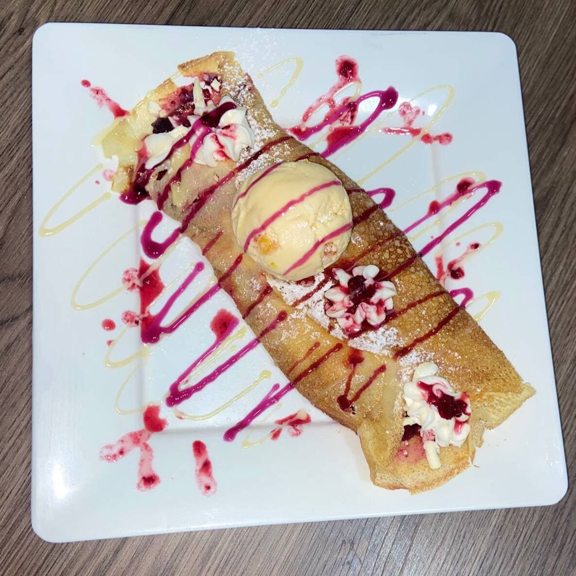 Crepes Frutos Rojos