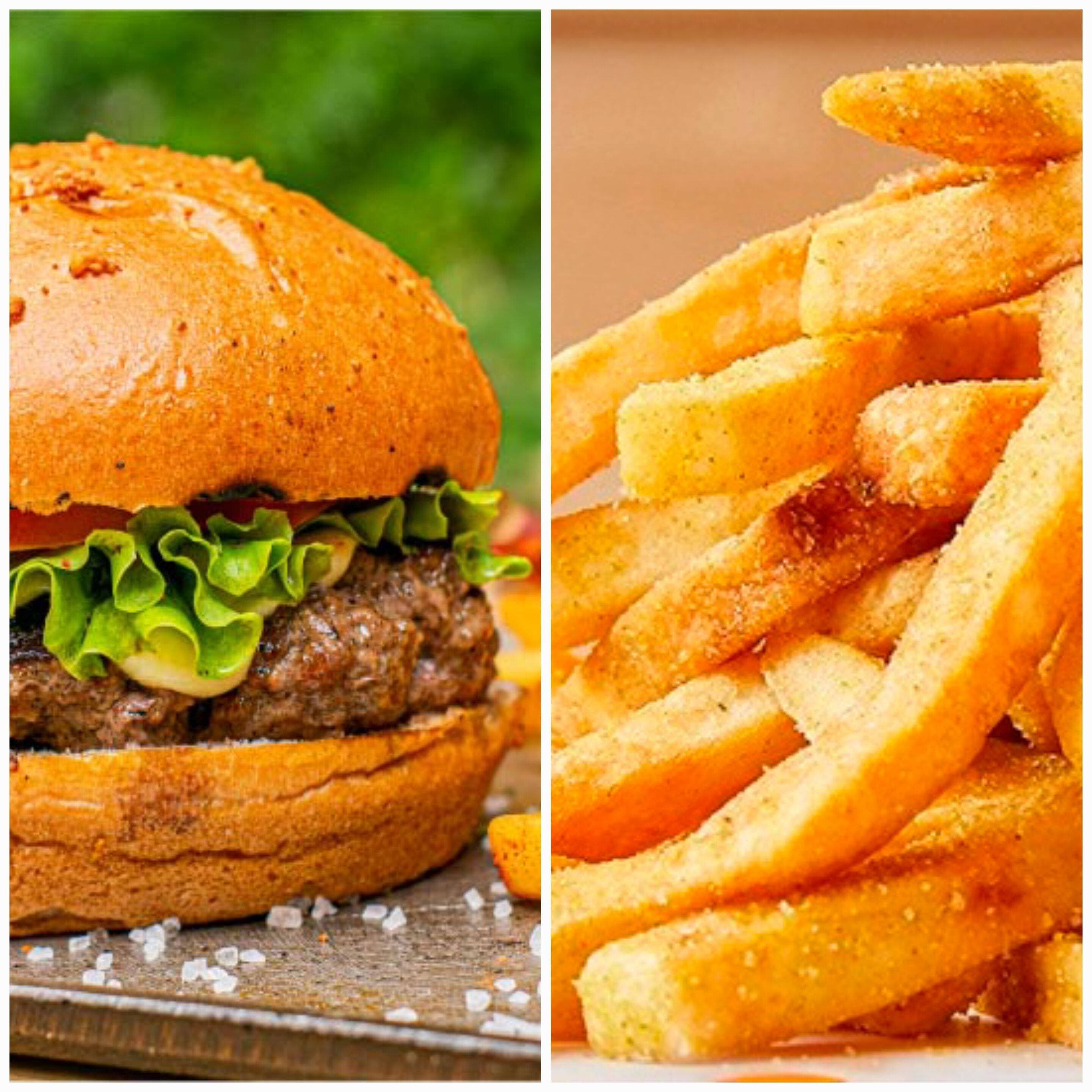 Hamburguesa con Papas