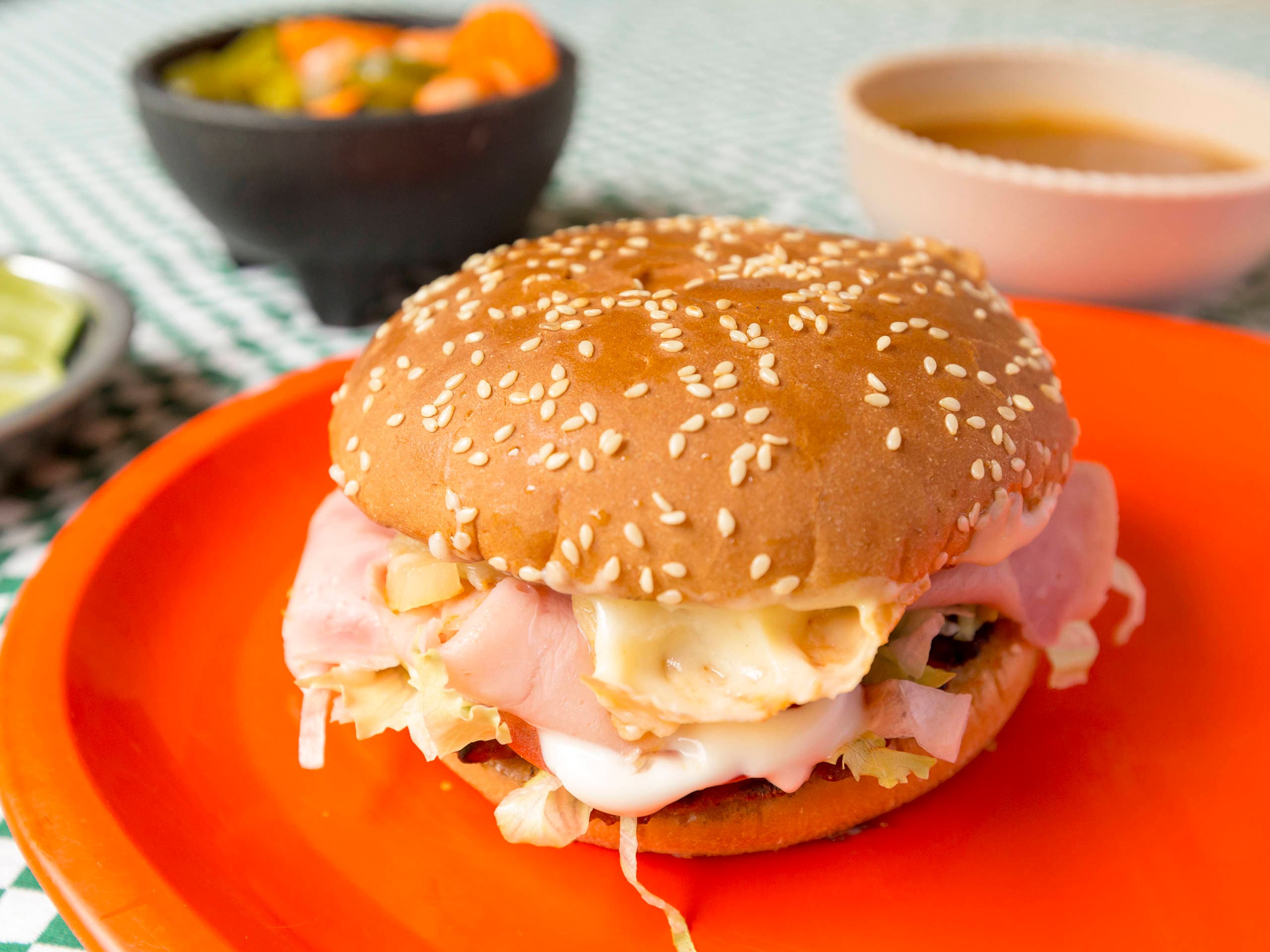 Hamburguesa Hawaiana