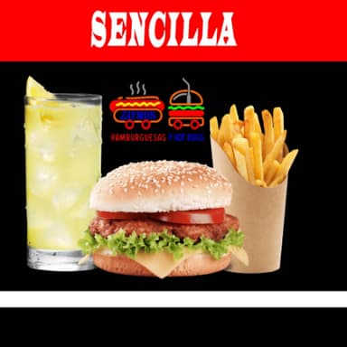 Hamburguesa Sencilla