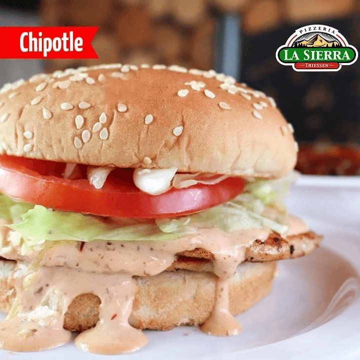 Hamburguesa de Chipotle