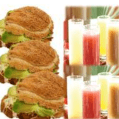 Combo-2 Cemitas + 2 Tortas + 1 Agua Natural