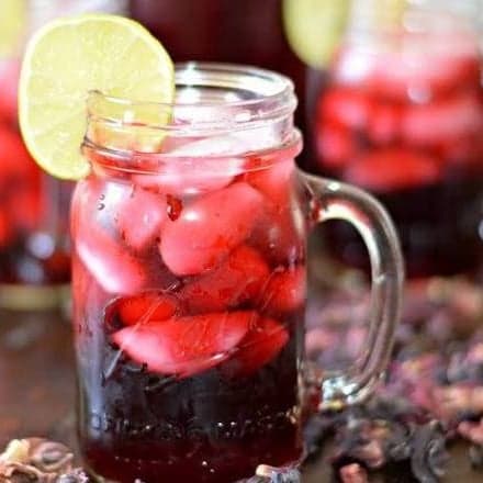 Agua de jamaica 500 Ml