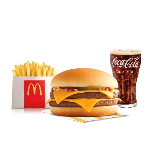 McCombo Pequeño Doble Hamburguesacon Queso