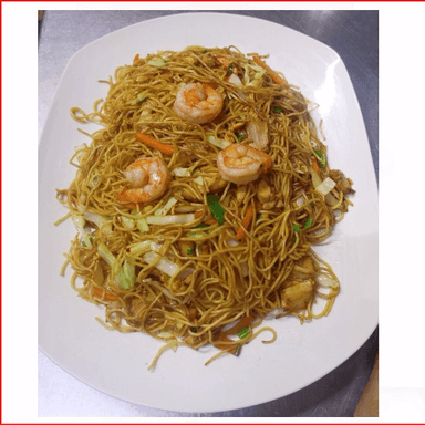 Chop Suey Seco con Pollo y Camarones