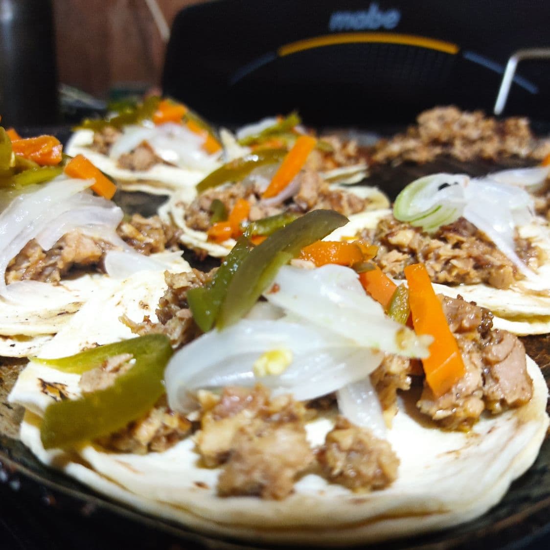 Taco de Bistec a la Mexicana