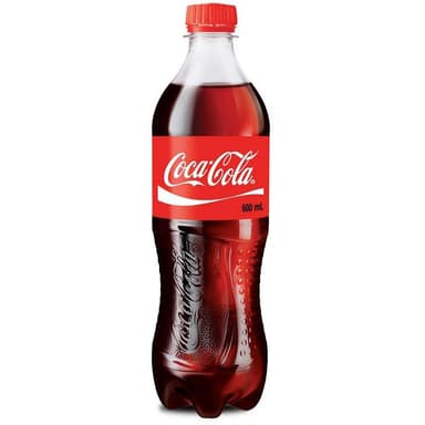 Coca de 600ml.