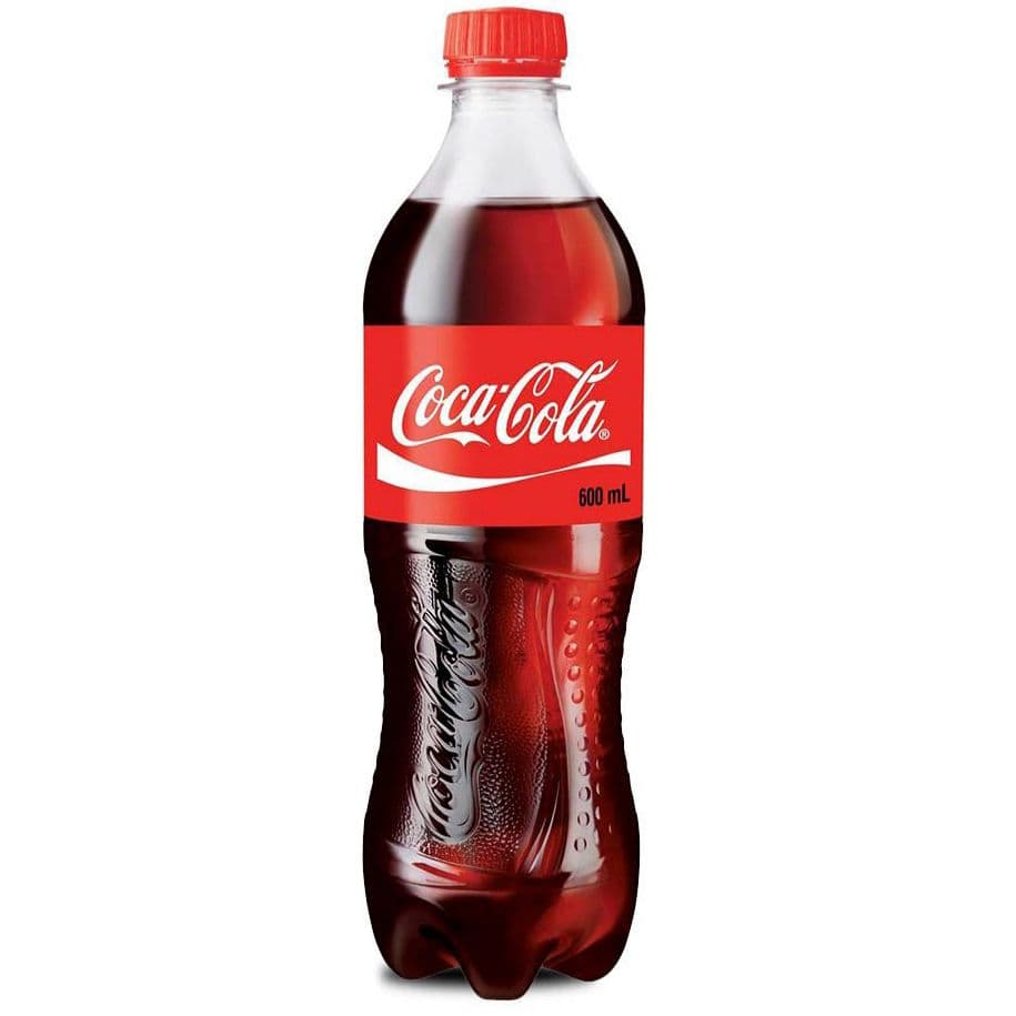 Coca de 600ml.