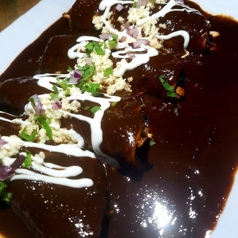 Enmoladas de Pollo