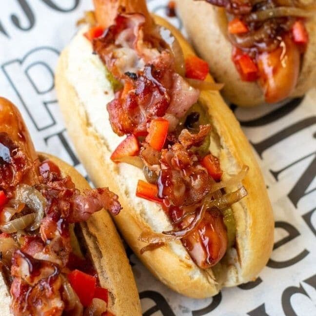 3 HOT DOG CUBANOS