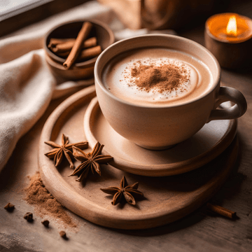 Latte Caliente de Horchata