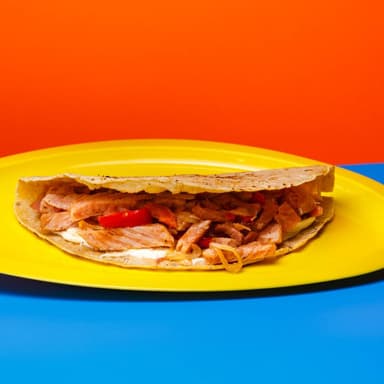 Quesadilla de Alambre de Chuleta