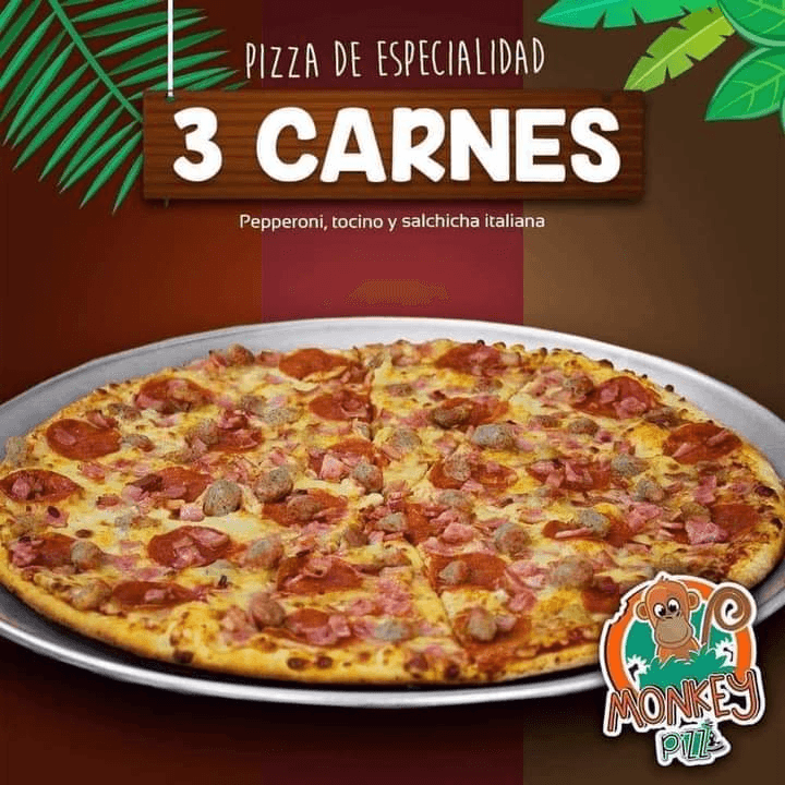 Pizza 3 Carnes