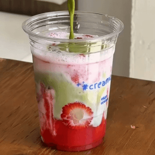 Matcha fresas