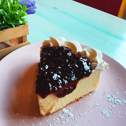 Rebanada de Cheesecake
