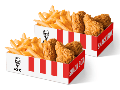 2 SNACK BOX ALITAS 30% off