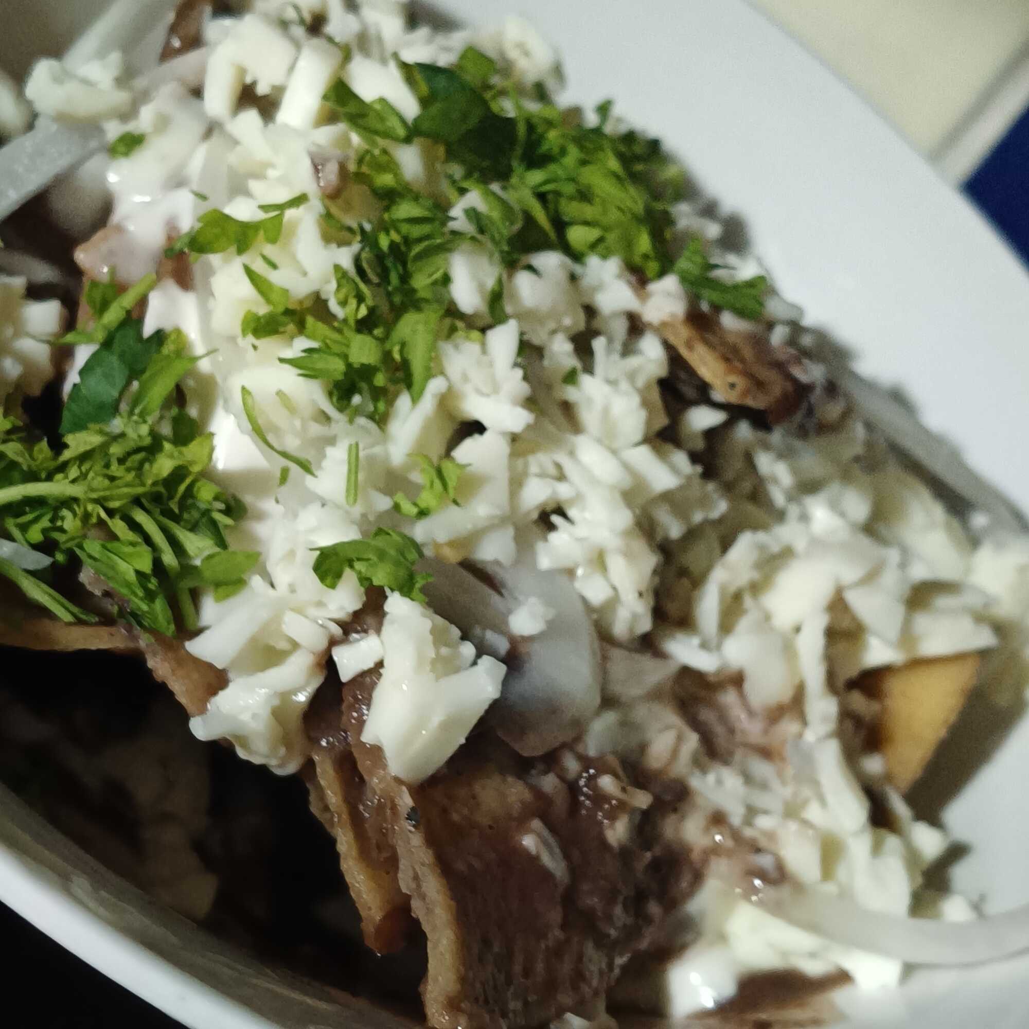 Chilaquiles de Frijol