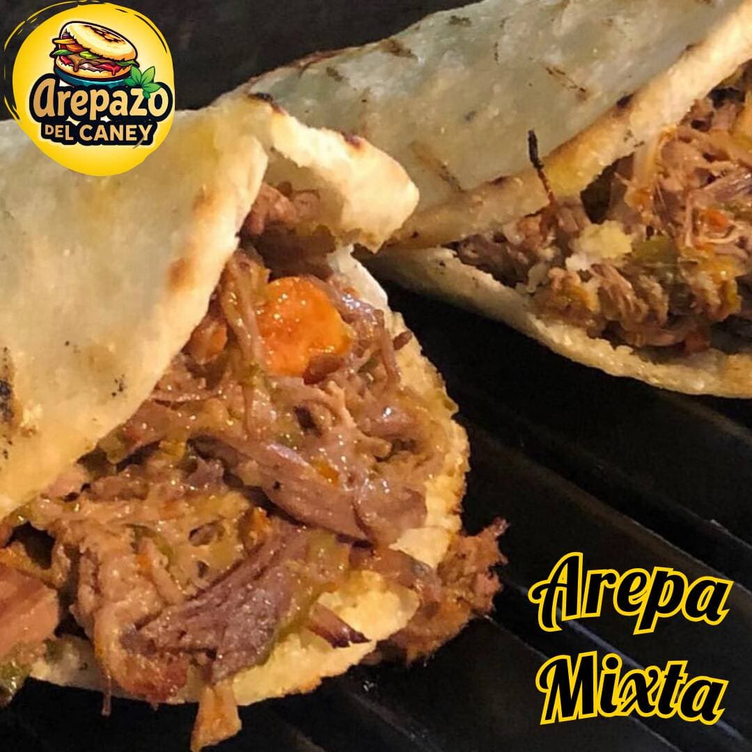 Combo Arepa Mixta + Bebida 250 ML