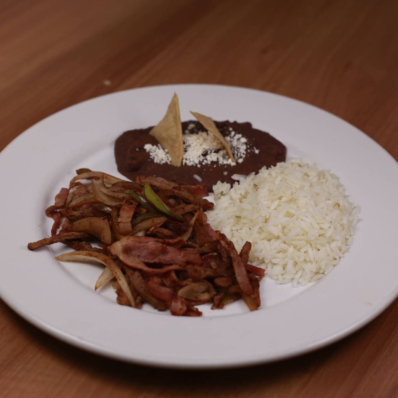 Fajitas de pollo al albañil