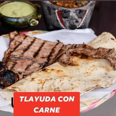 COMBO TLAYUDA CARNE A ELEGIR+café