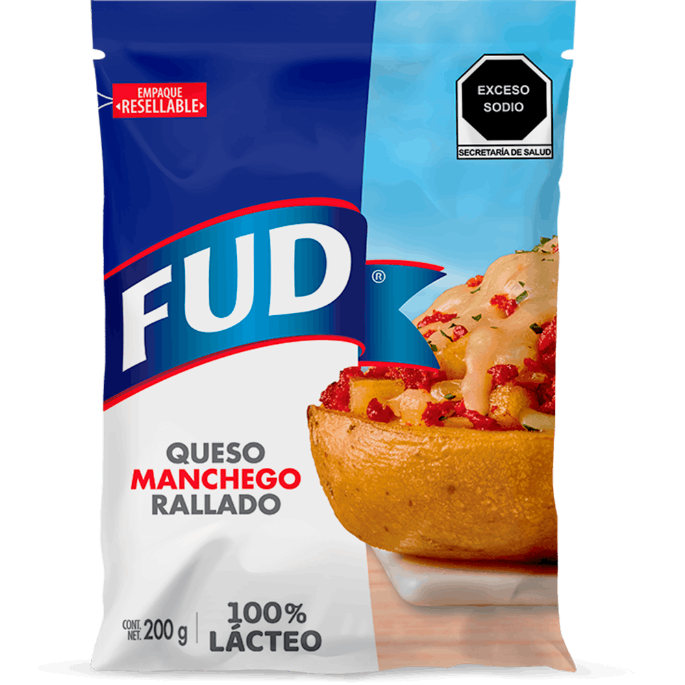 QUESO RALLADO FUD 200 GR