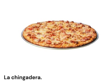 Pizza La Chingadera med