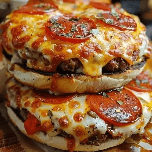 pizza burger con pastor