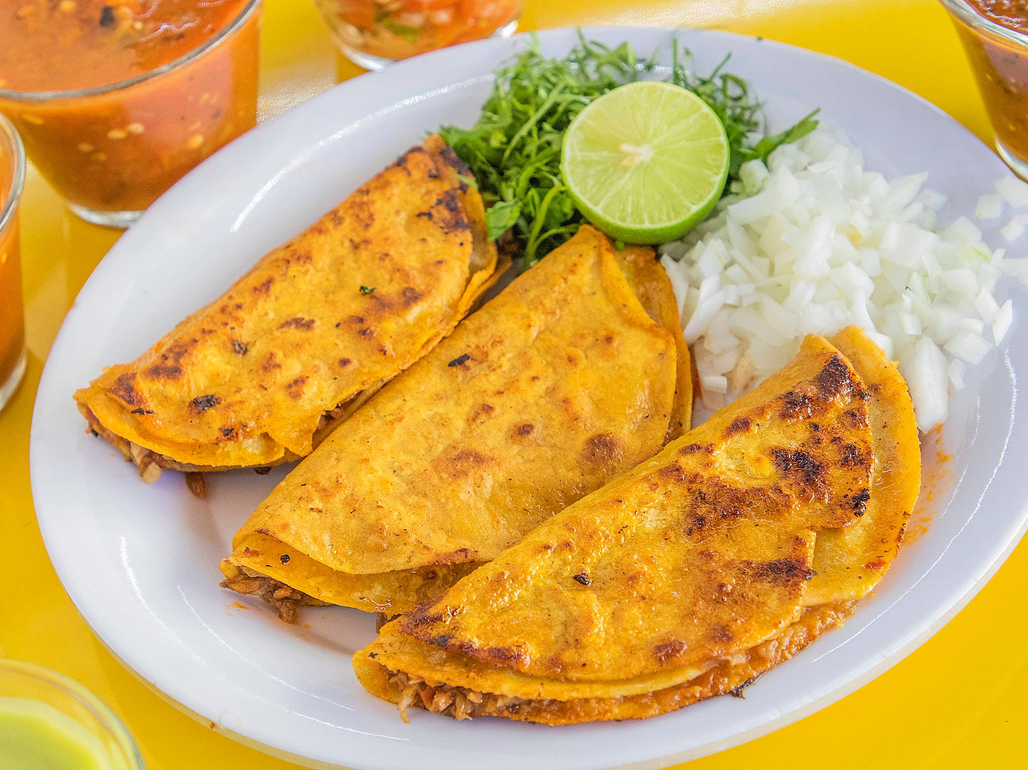 Tacos con Carne
