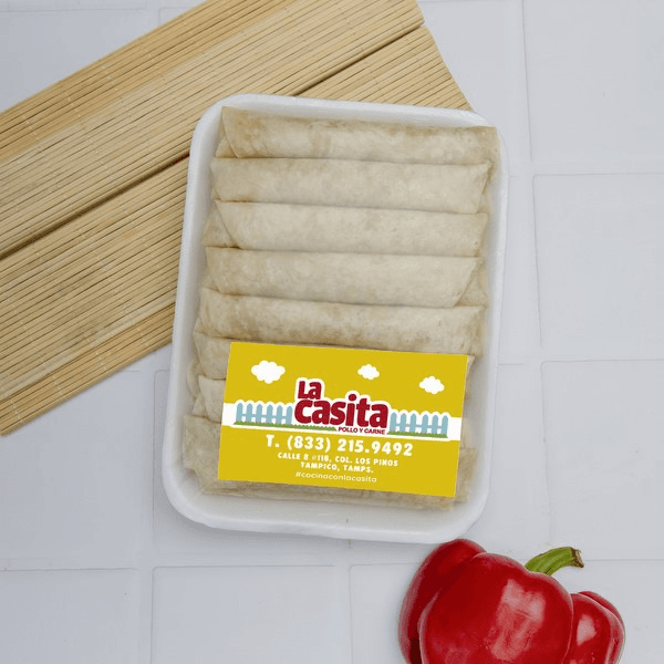 (Crudo) Burritas de Pollo