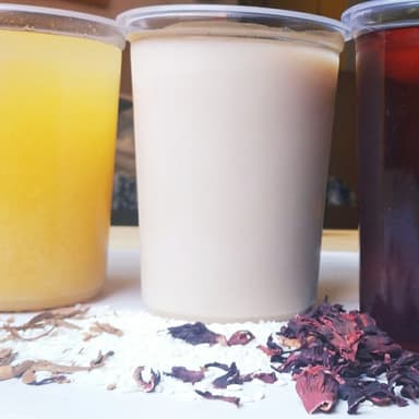 Agua de Jamaica-Maracuyá 500ml
