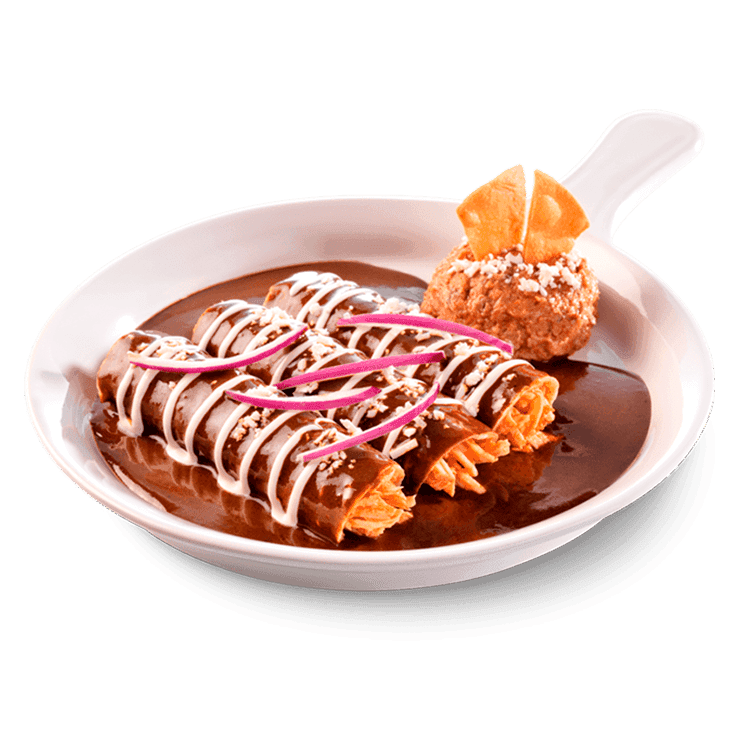 Enmoladas (4 pzas.)