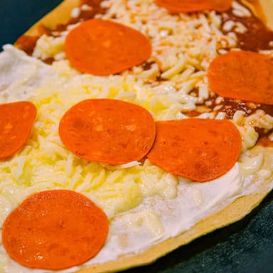 2 QuesosPepperoni Crepizza