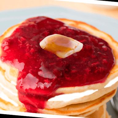 Hotcake´s de Philadelphia y Mermelada