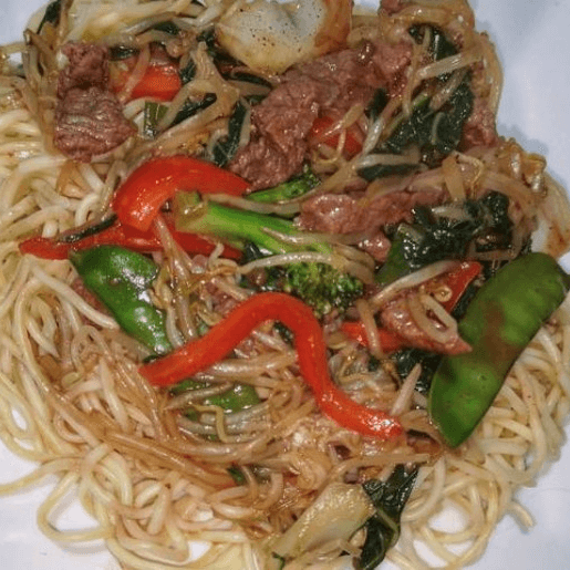 Tallarín con Carne Menú
