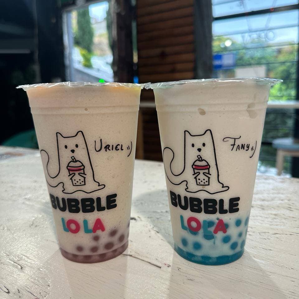 Bubble Tea de Leche de Mazapán