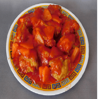 Agridulce Con Pollo