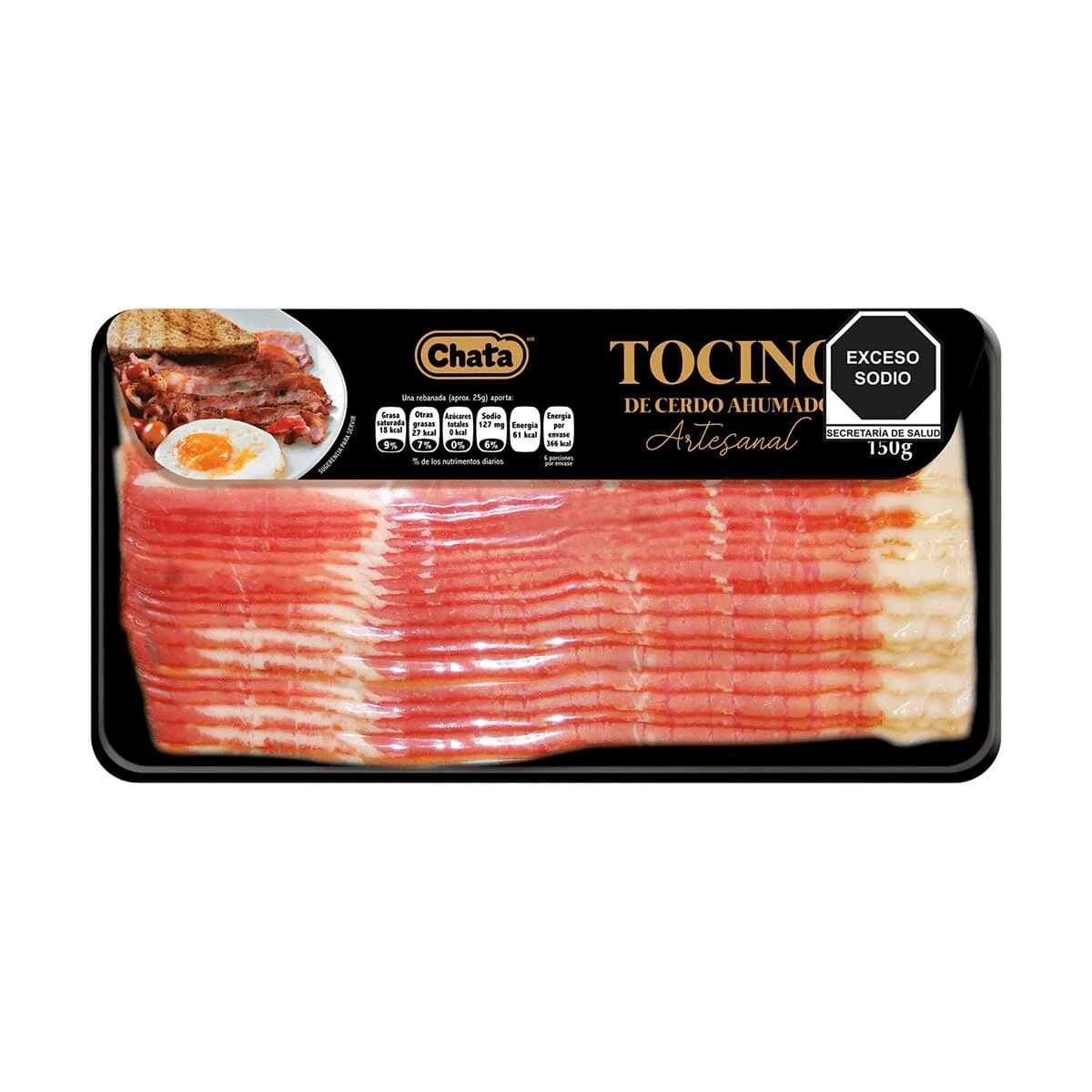 Tocino Rebanado 150 Grs