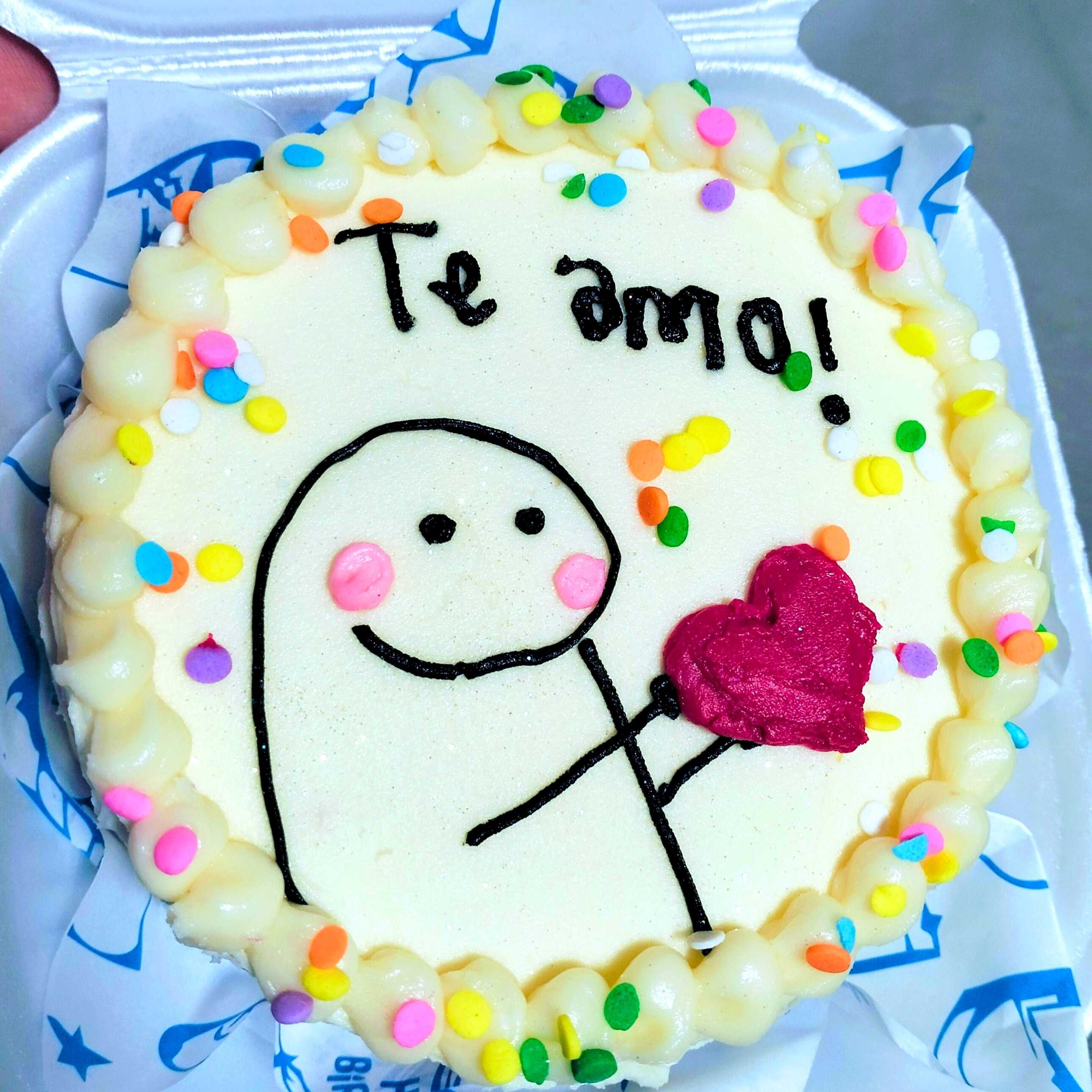 Pastel Personal Te Amo Deformito