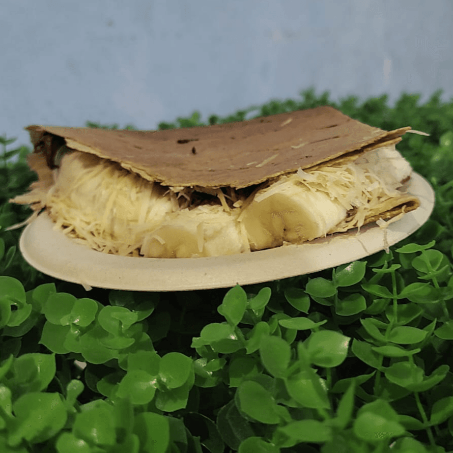 KRUJIKREPA Plátano, Queso de Bola y NUTELLA