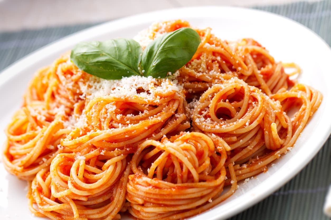 Spaghetti Rojo Individual (envase de 1/4)