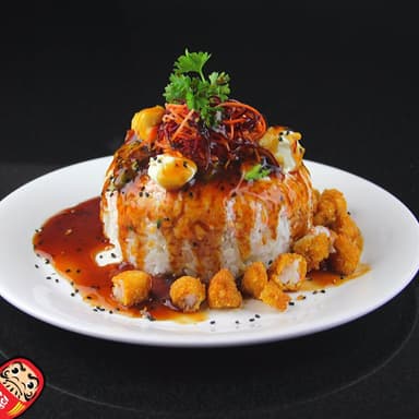 Arroz Especial con Camarones Empanizados
