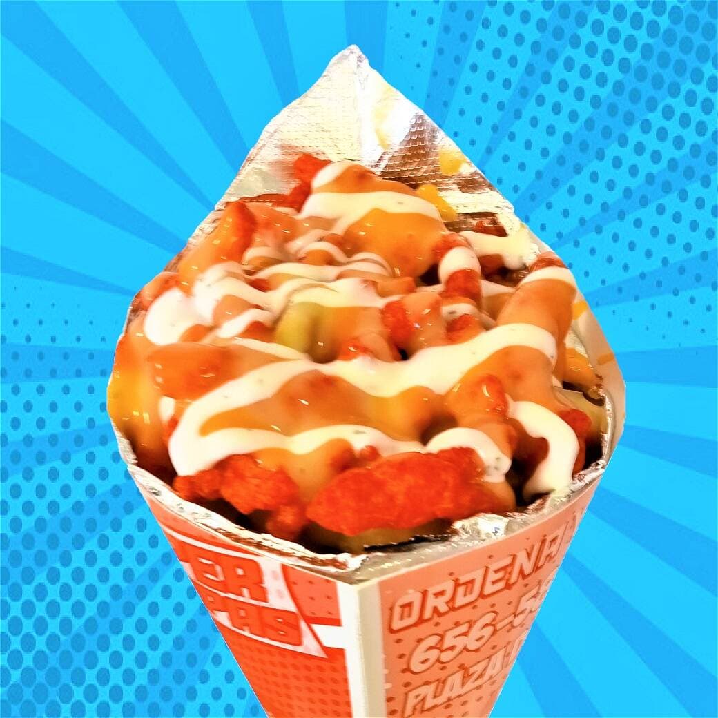 Súper Cono Grande de Cheetos Flamin Hot