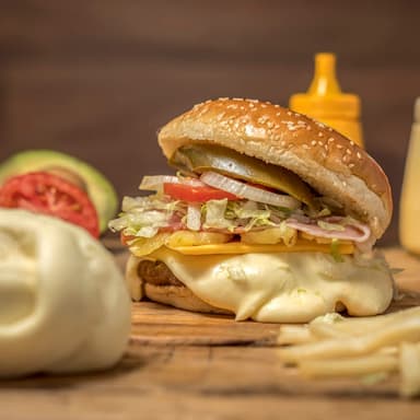 Hamburguesas Con Dos Quesos