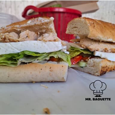Baguette 20cm Pollo y Panela