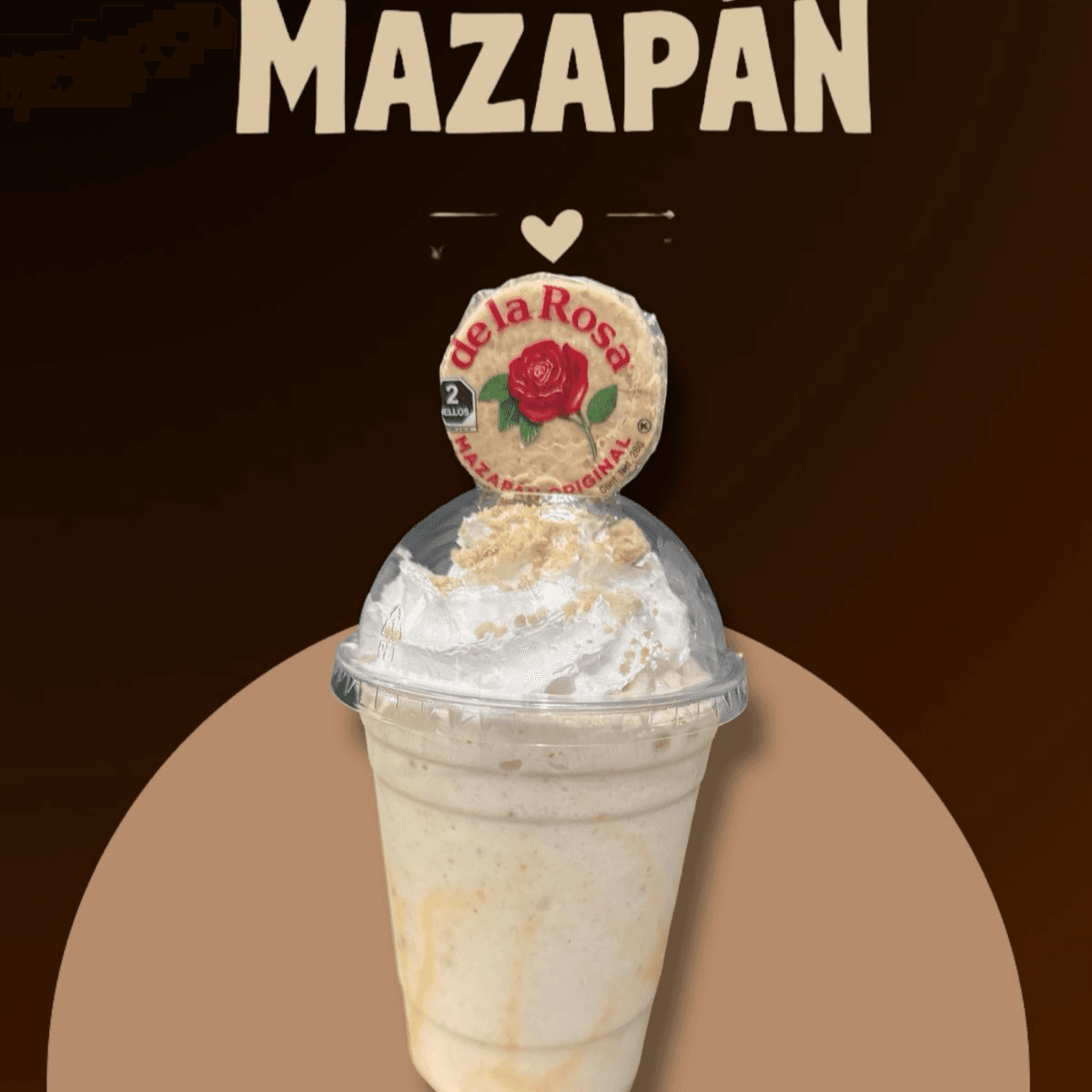 Frappé de Mazapan